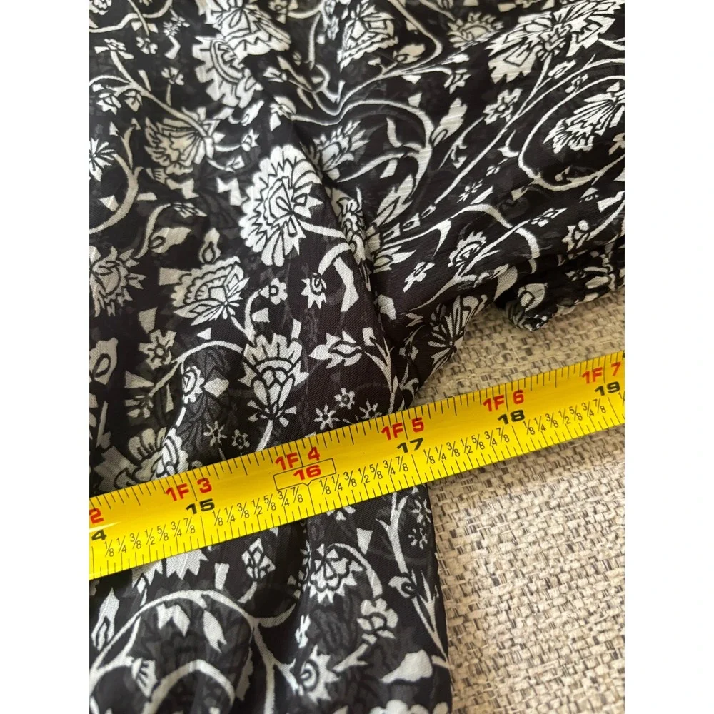 Old‎ Navy Floral Peplum Blouse Women Medium Whimsigoth Fairy Grunge Boho